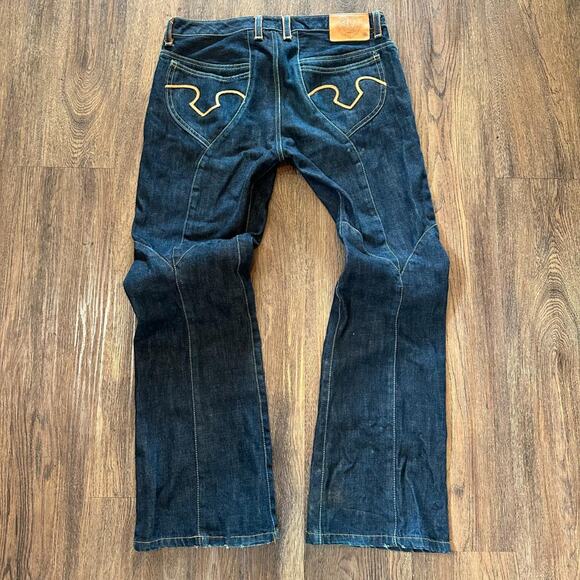 Obelisk spiral flare jeans these - Picture 5 of 8